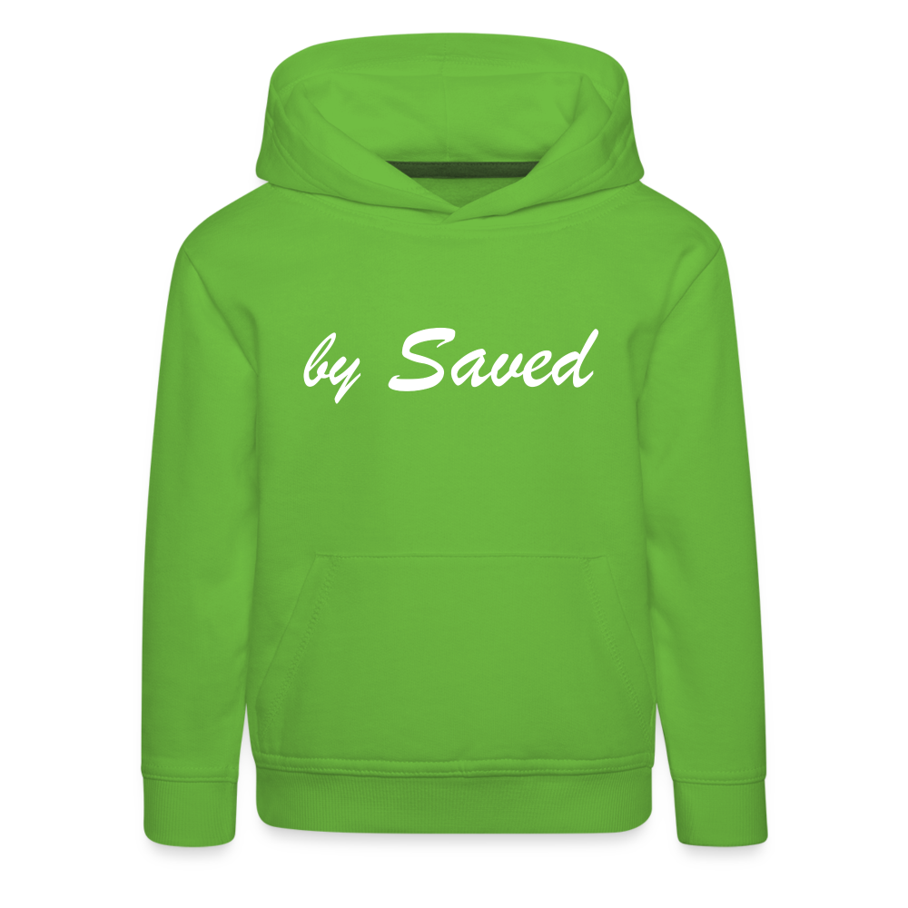 Kids' Premium Hoodie - light green