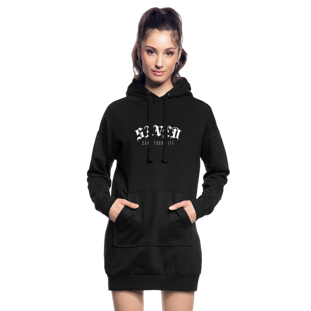 Hoodie Dress - black