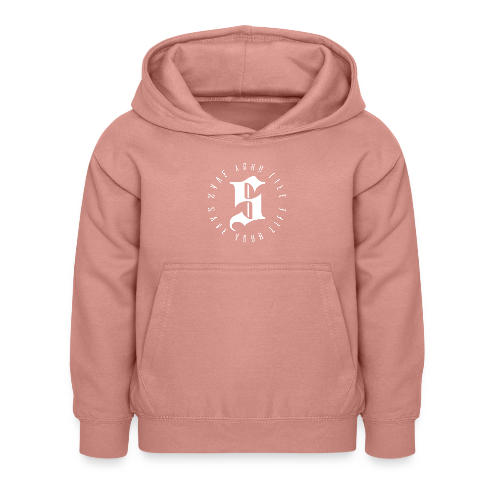 Kids Hoodie - dusky rose