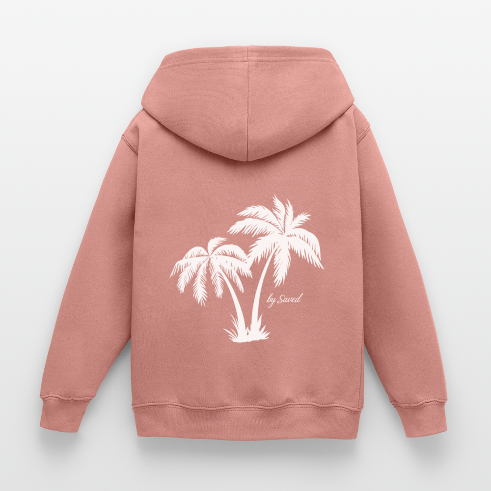 Kids Hoodie - dusky rose