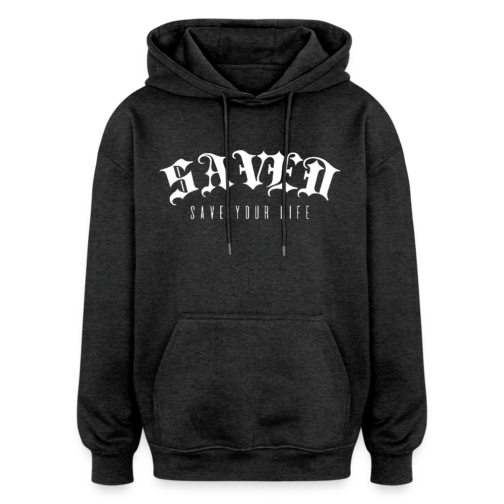 Oversized Unisex Hoodie - charcoal grey
