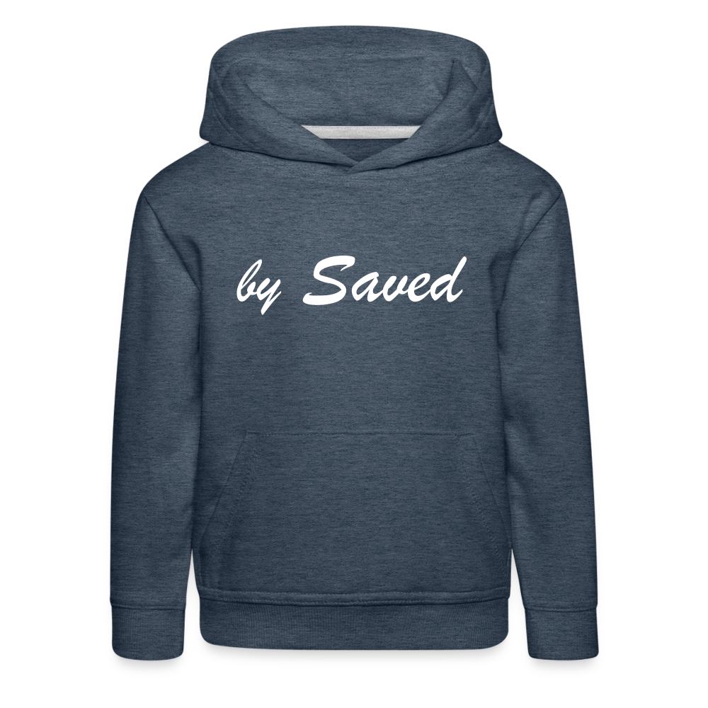 Kids' Premium Hoodie - heather denim