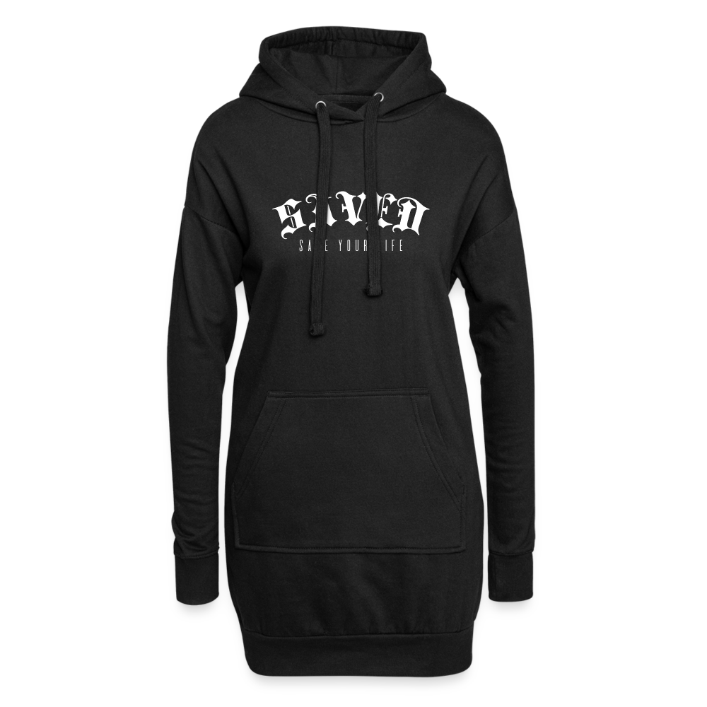 Hoodie Dress - black