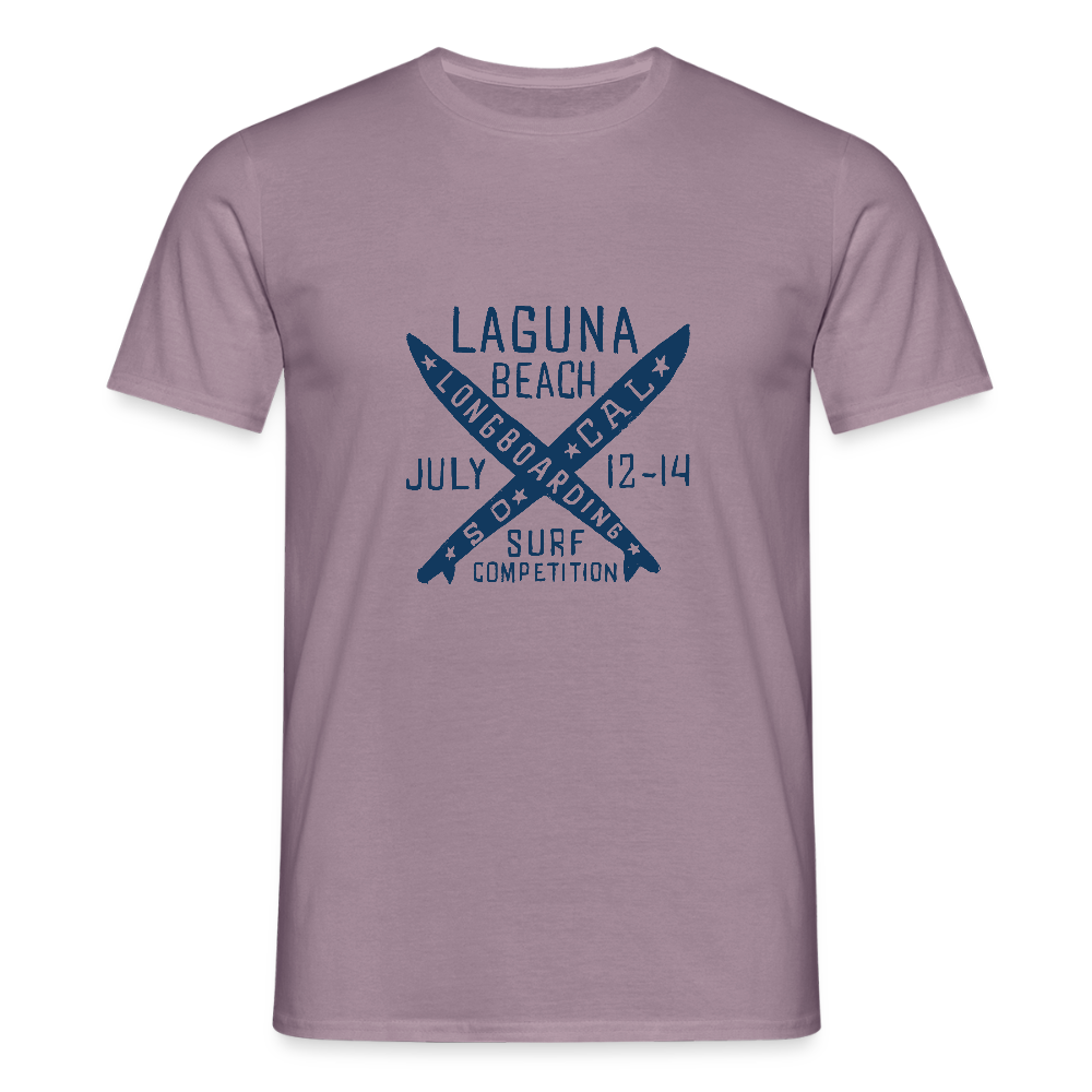 Men's T-Shirt - purple-grey