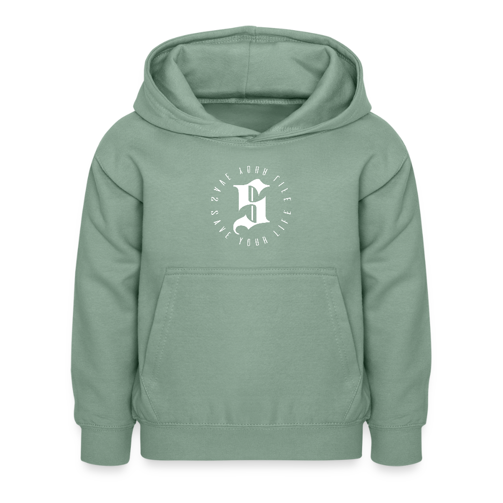 Kids Hoodie - steel green