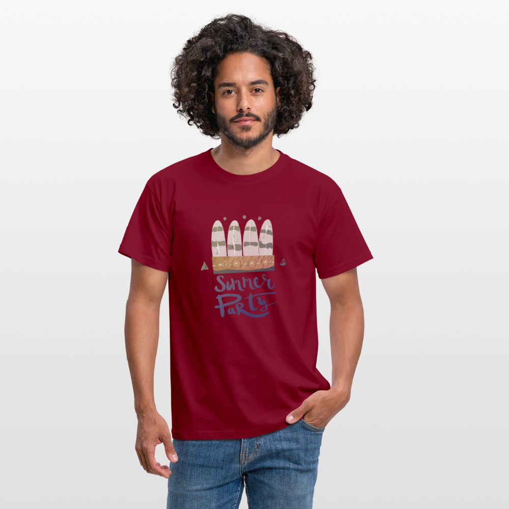 Men's T-Shirt - brick red