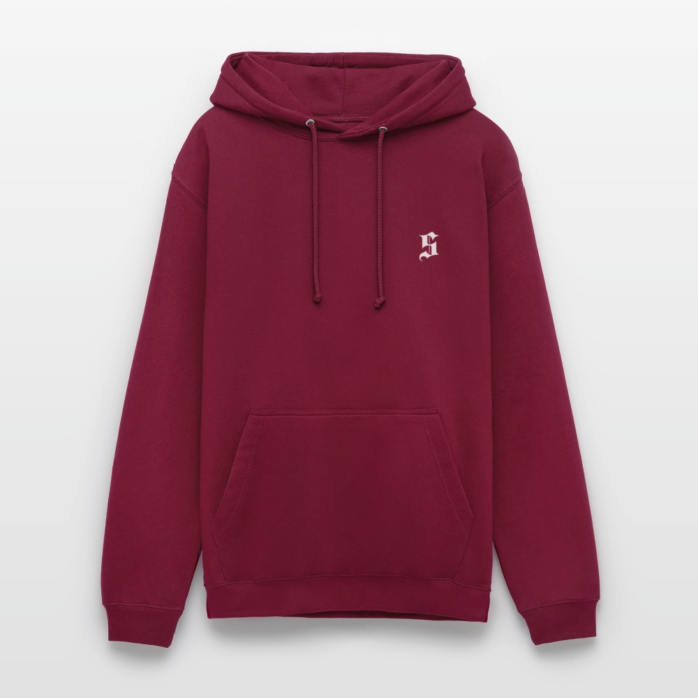 Unisex Hoodie Palm tree - bordeaux