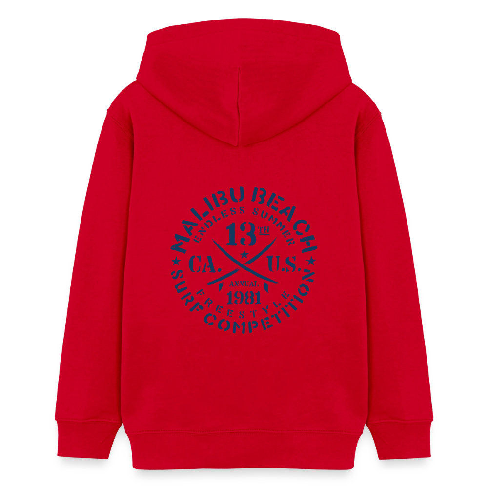 Sudadera Infantil Premium con Capucha CALIFORNIA - red