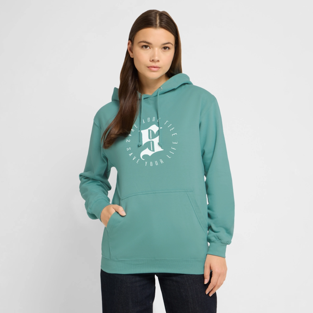 Unisex Hoodie - pastel turquoise