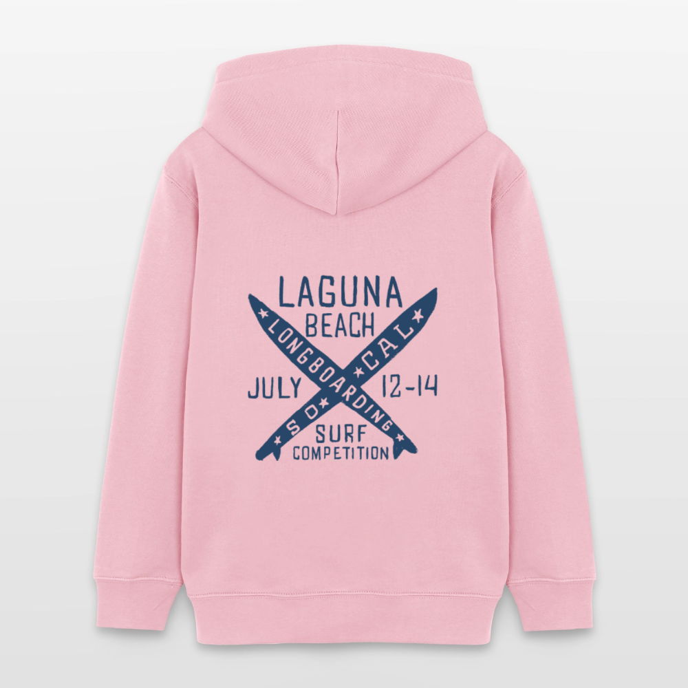 Sudadera Infantil Premium con Capucha LAGUNA BEACH - cotton pink