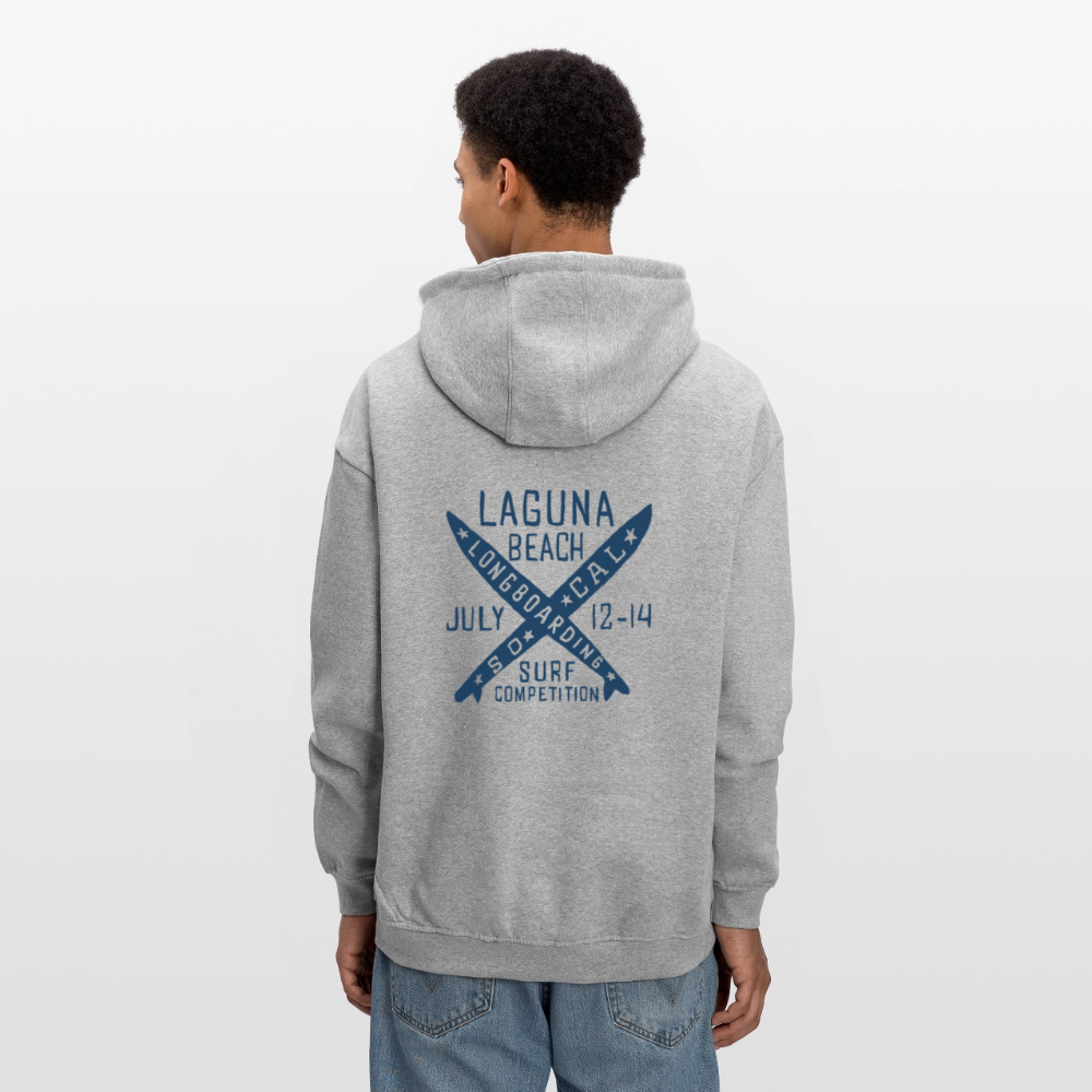 Oversized Unisex Hoodie - heather grey