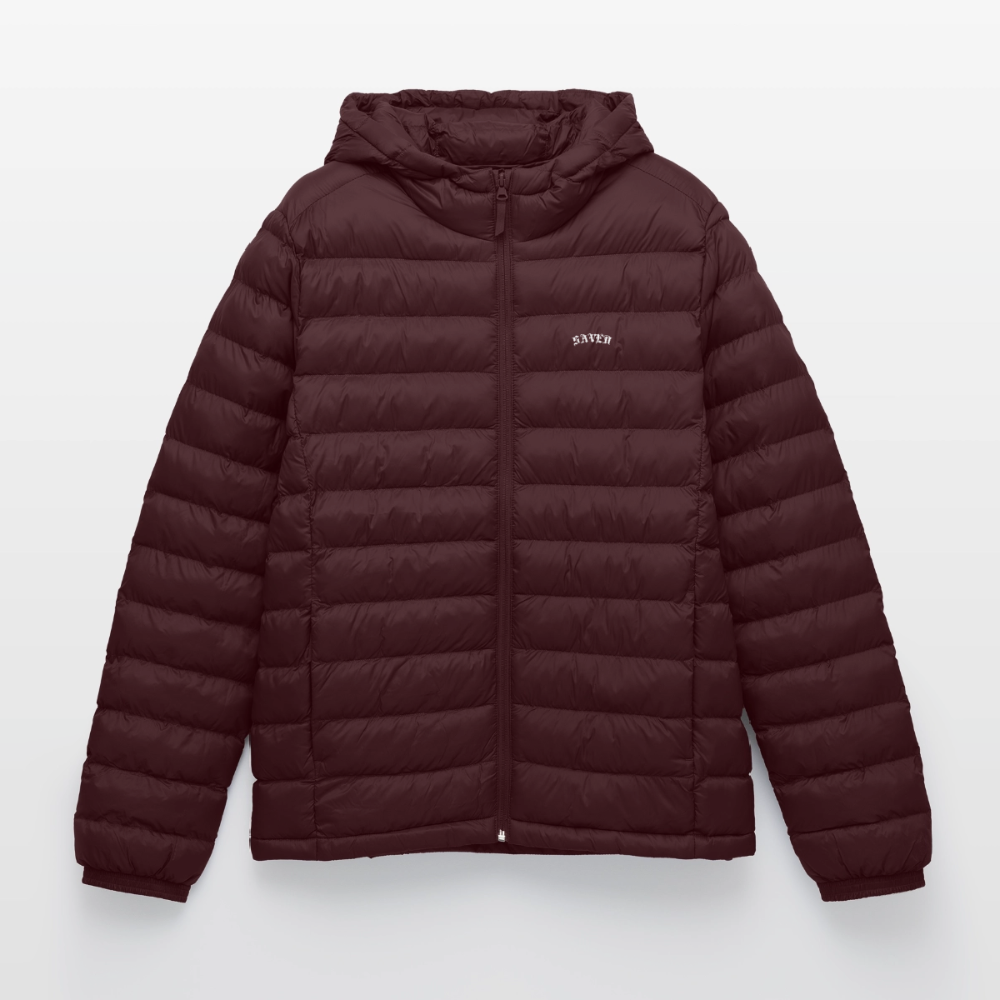 LIGHTWEIGHT Men's Puffer Winter Jacket Stanley/Stella - maroon