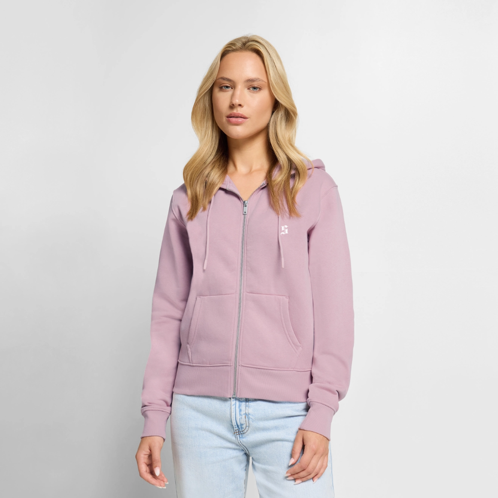 Women's Premium Hooded Jacket - dusky pink