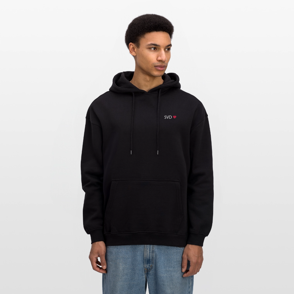 Oversized Unisex Hoodie - black