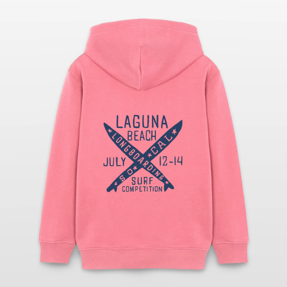Sudadera Infantil Premium con Capucha LAGUNA BEACH - pink joy 