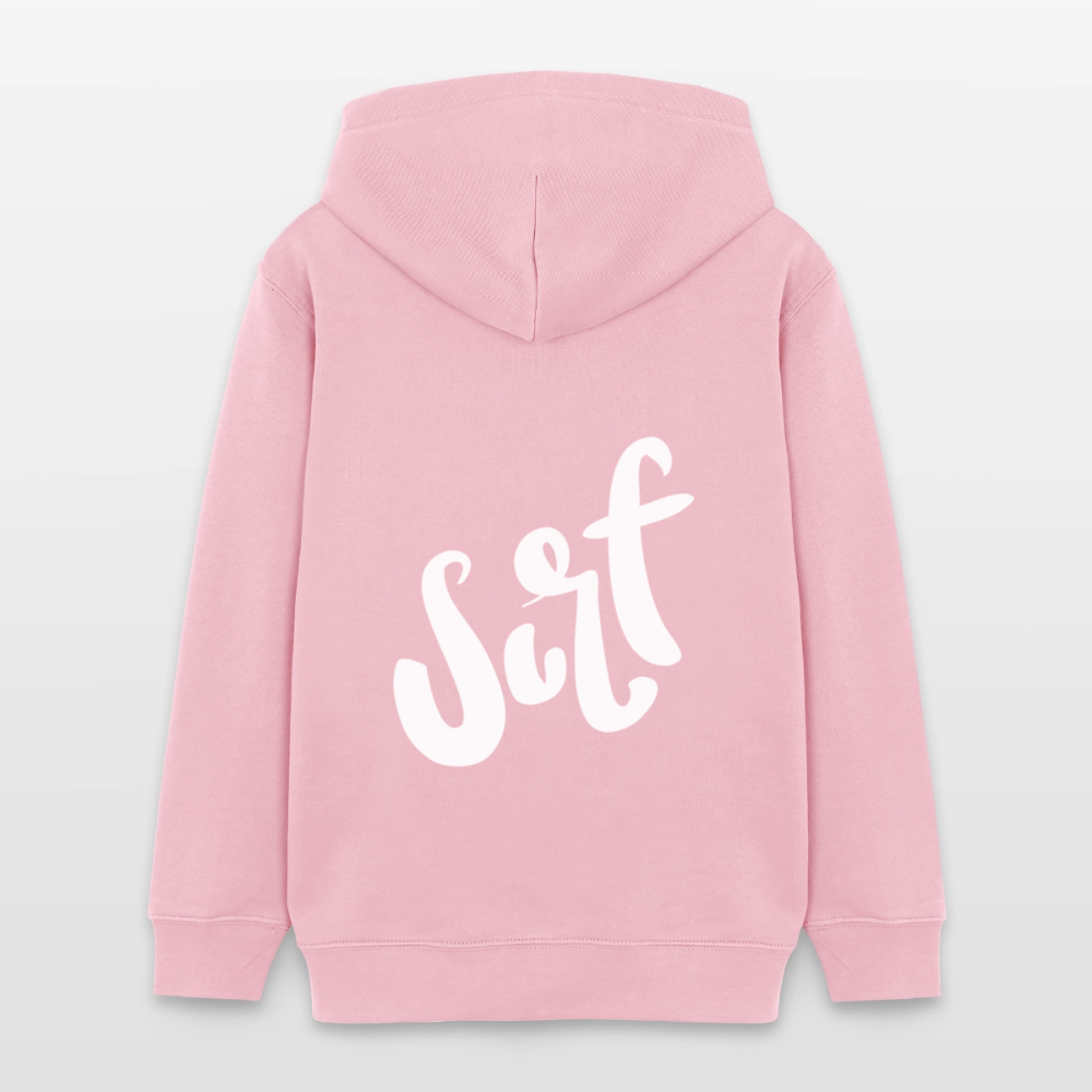Sudadera Infantil Premium con Capucha SURF - cotton pink