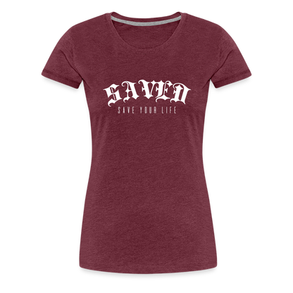 Women’s Premium T-Shirt - heather burgundy