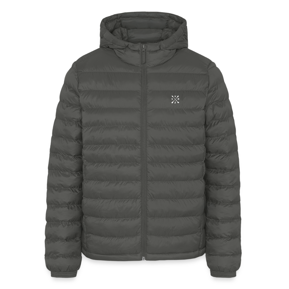 LIGHTWEIGHT Men's Puffer Winter Jacket Stanley/Stella - anthracite