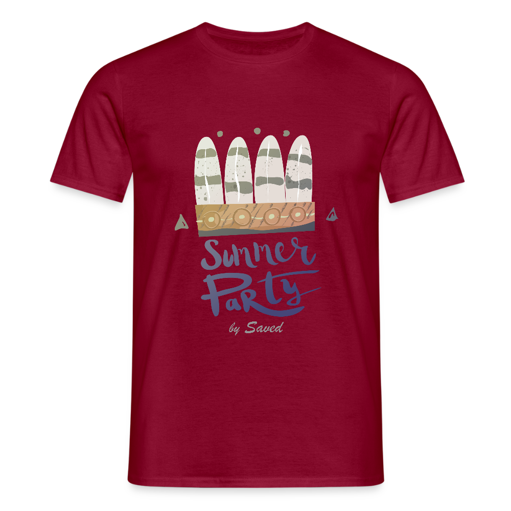 Men's T-Shirt - brick red