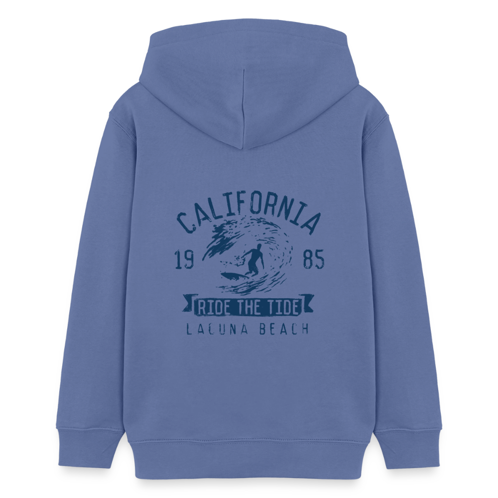Sudadera Infantil Premium con Capucha CALIFORNIA - bright blue