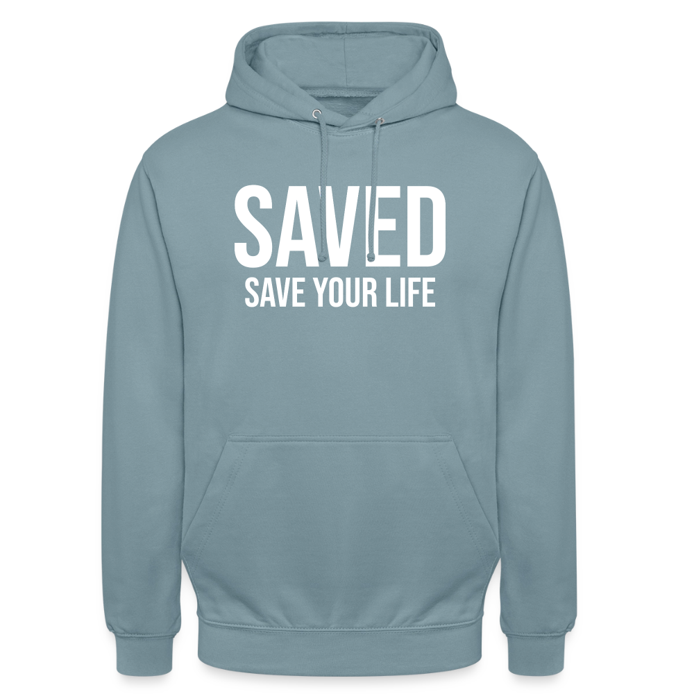 Unisex Hoodie - stonewash blue