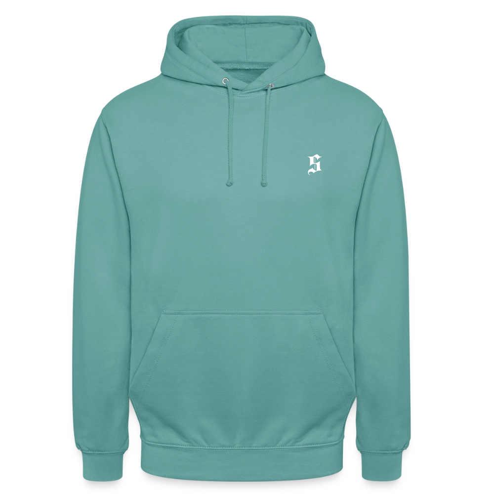 Unisex Hoodie Palm tree - pastel turquoise
