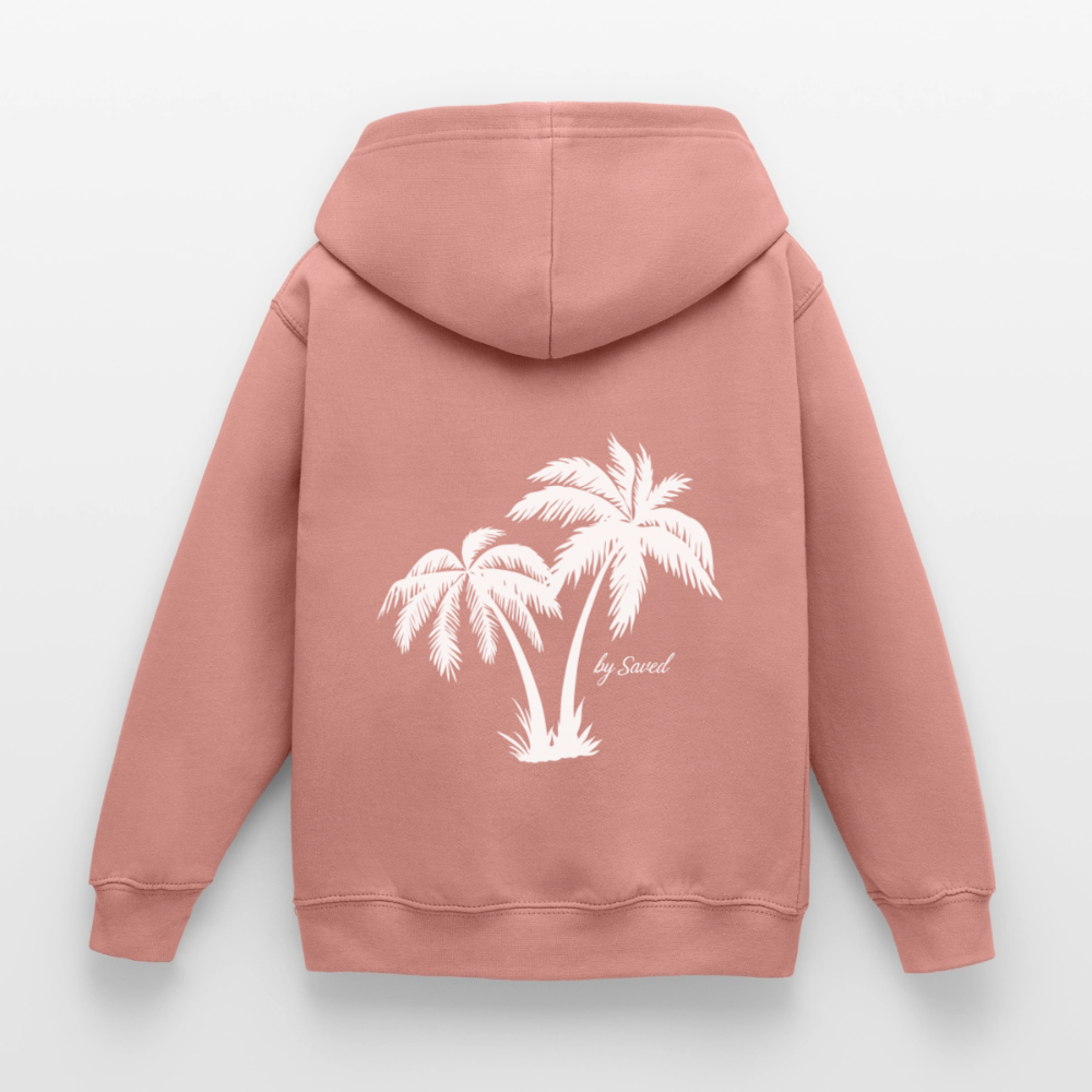 Kids Hoodie - dusky rose