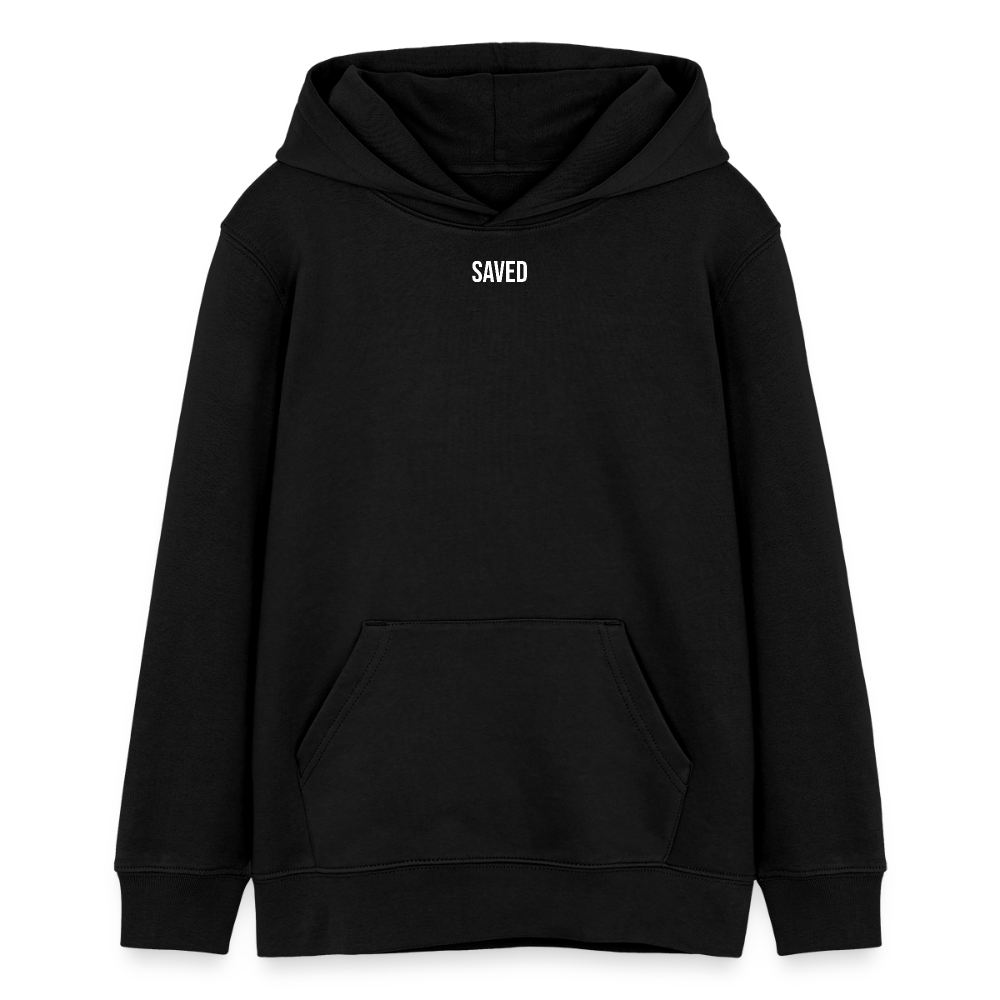 Sudadera Infantil Premium con Capucha SURF - black
