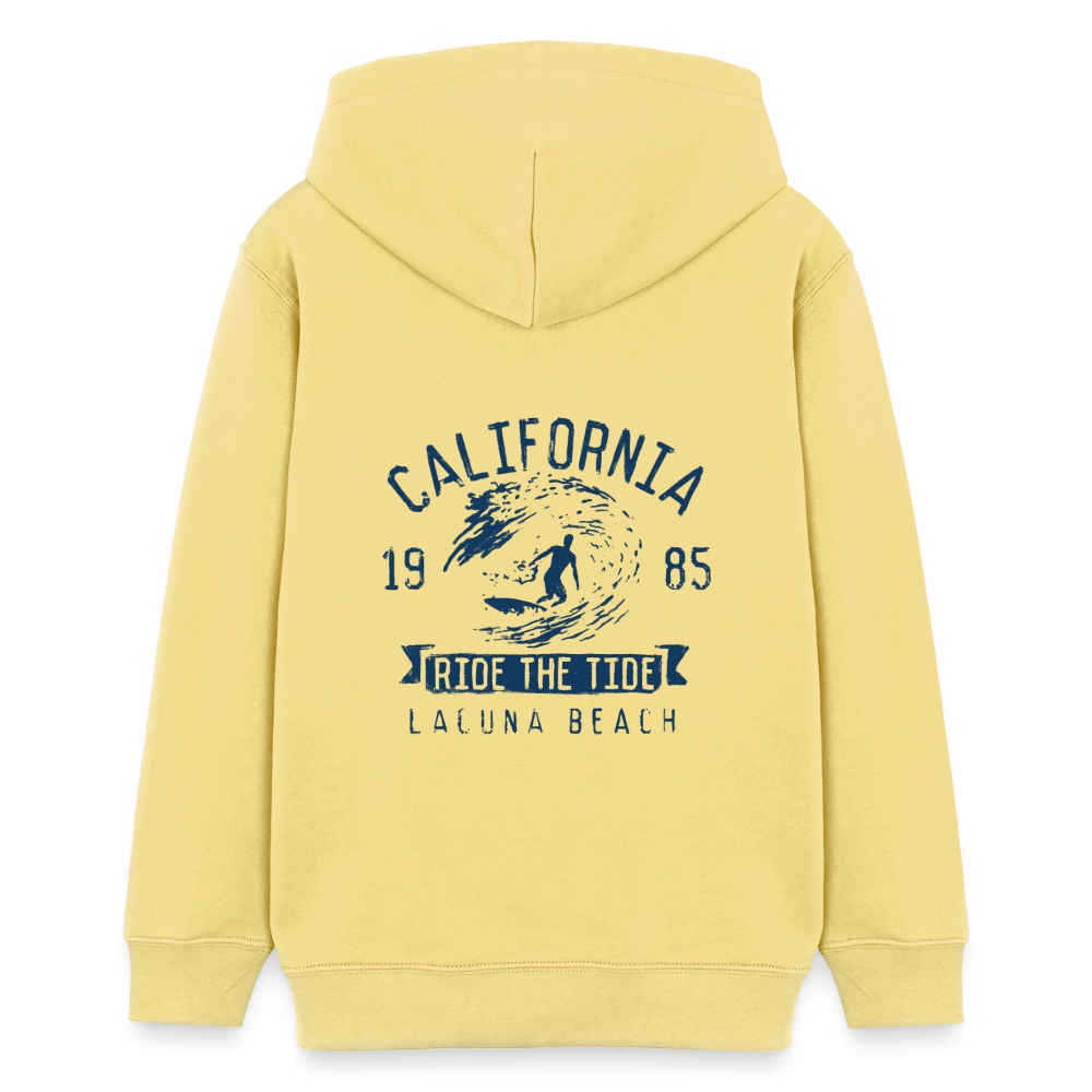 Sudadera Infantil Premium con Capucha CALIFORNIA - viva yellow 