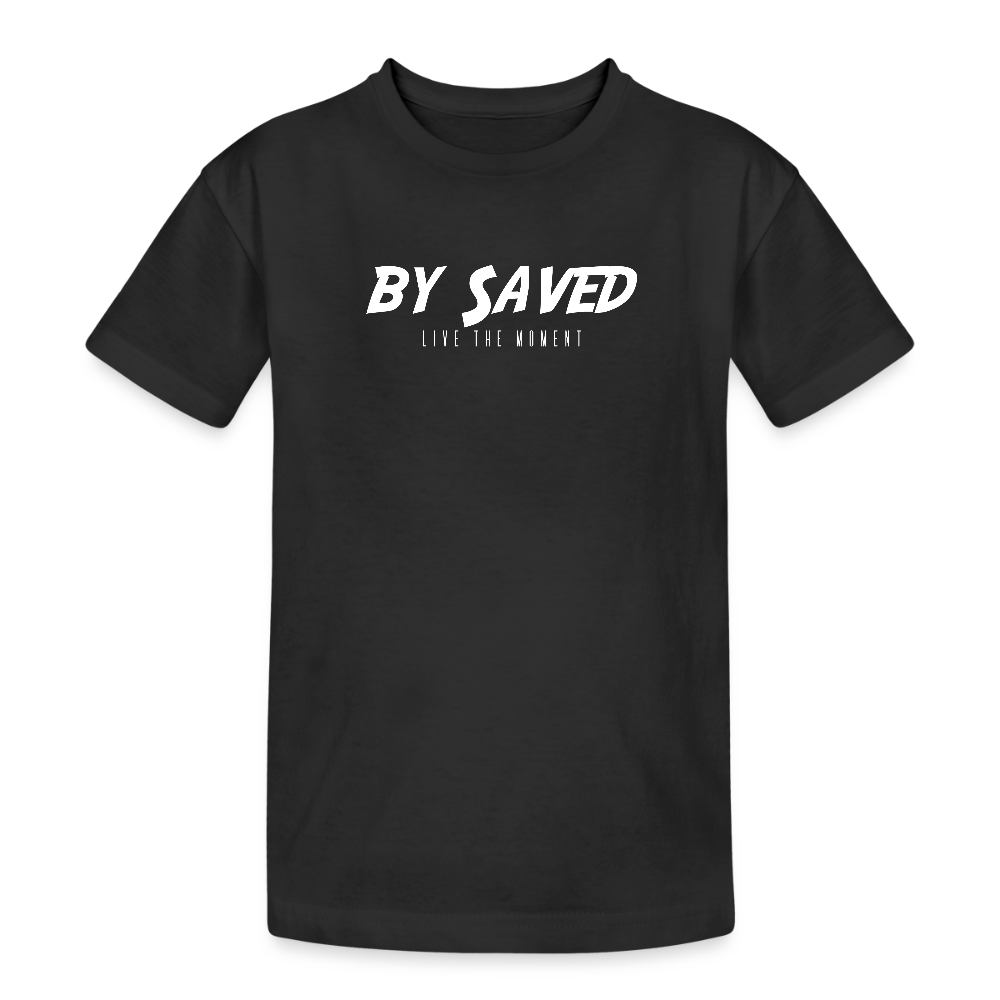 Kids’ Heavy Cotton T-Shirt - black