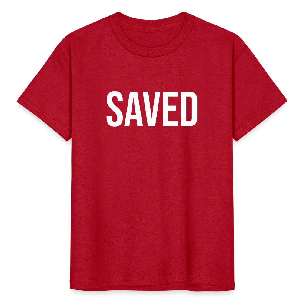 Kids’ Heavy Cotton T-Shirt - wine