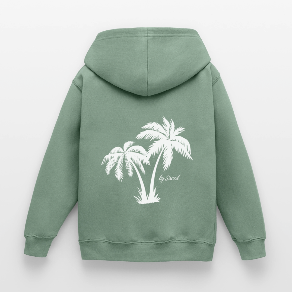 Kids Hoodie - steel green