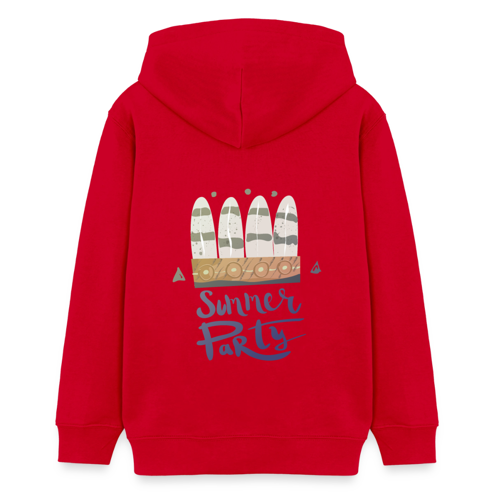 Sudadera Infantil Premium con Capucha CALIFORNIA - red