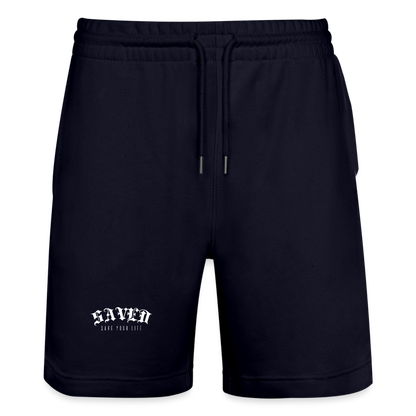 Stanley/Stella Trainer Unisex Organic Jogging Shorts - dark navy