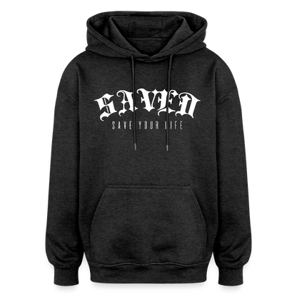 Oversized Unisex Hoodie - charcoal grey