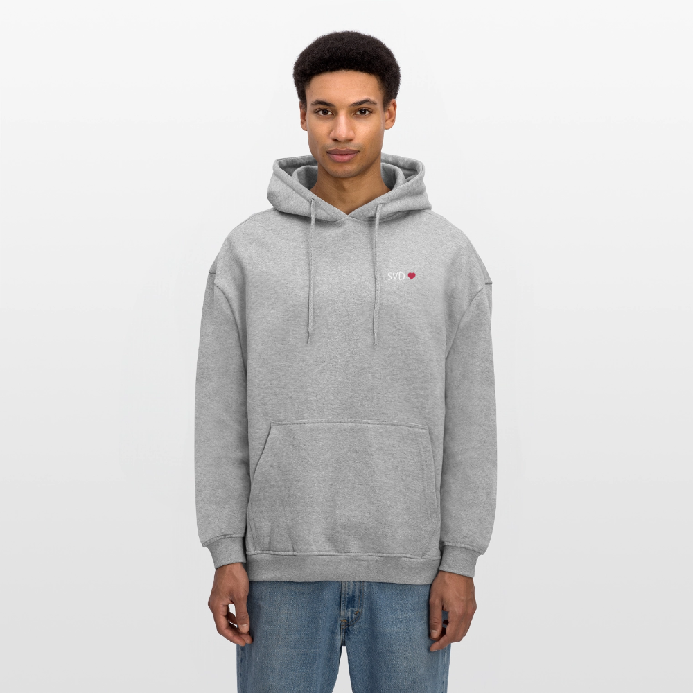 Oversized Unisex Hoodie - heather grey