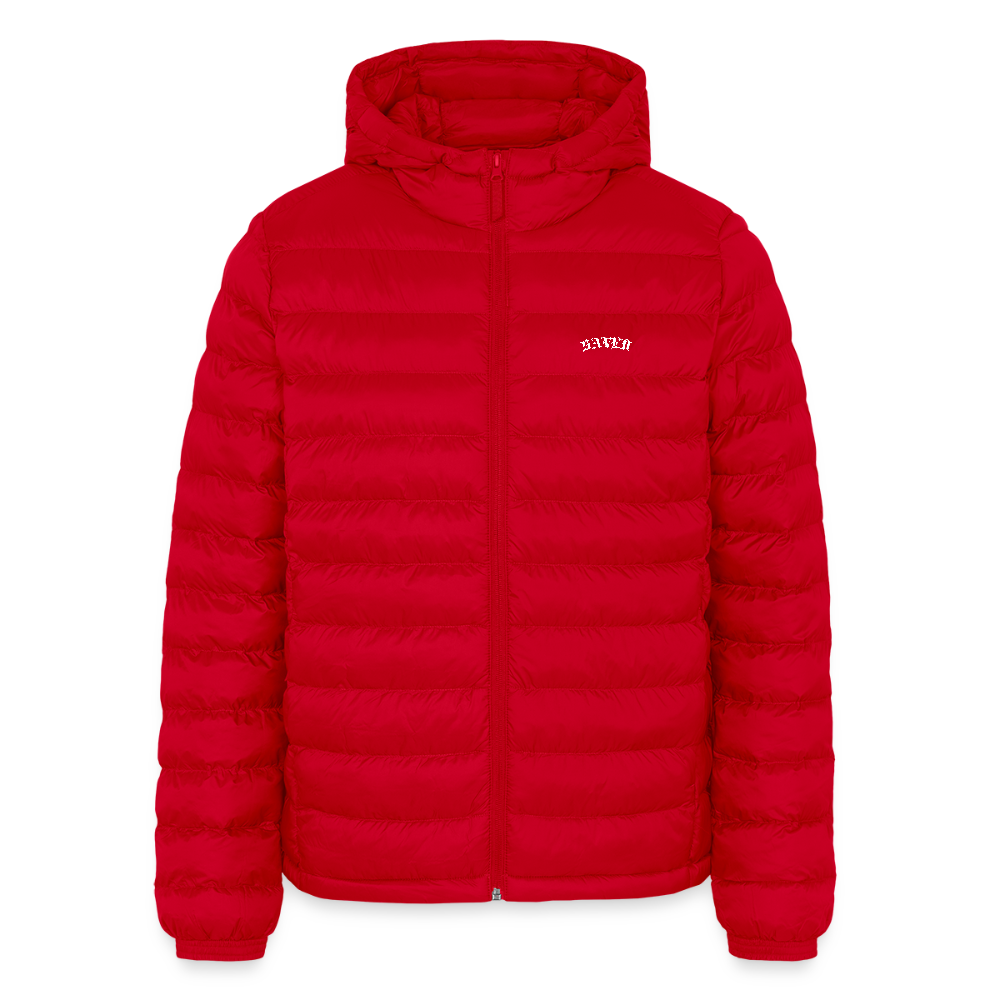 LIGHTWEIGHT Men's Puffer Winter Jacket Stanley/Stella - red