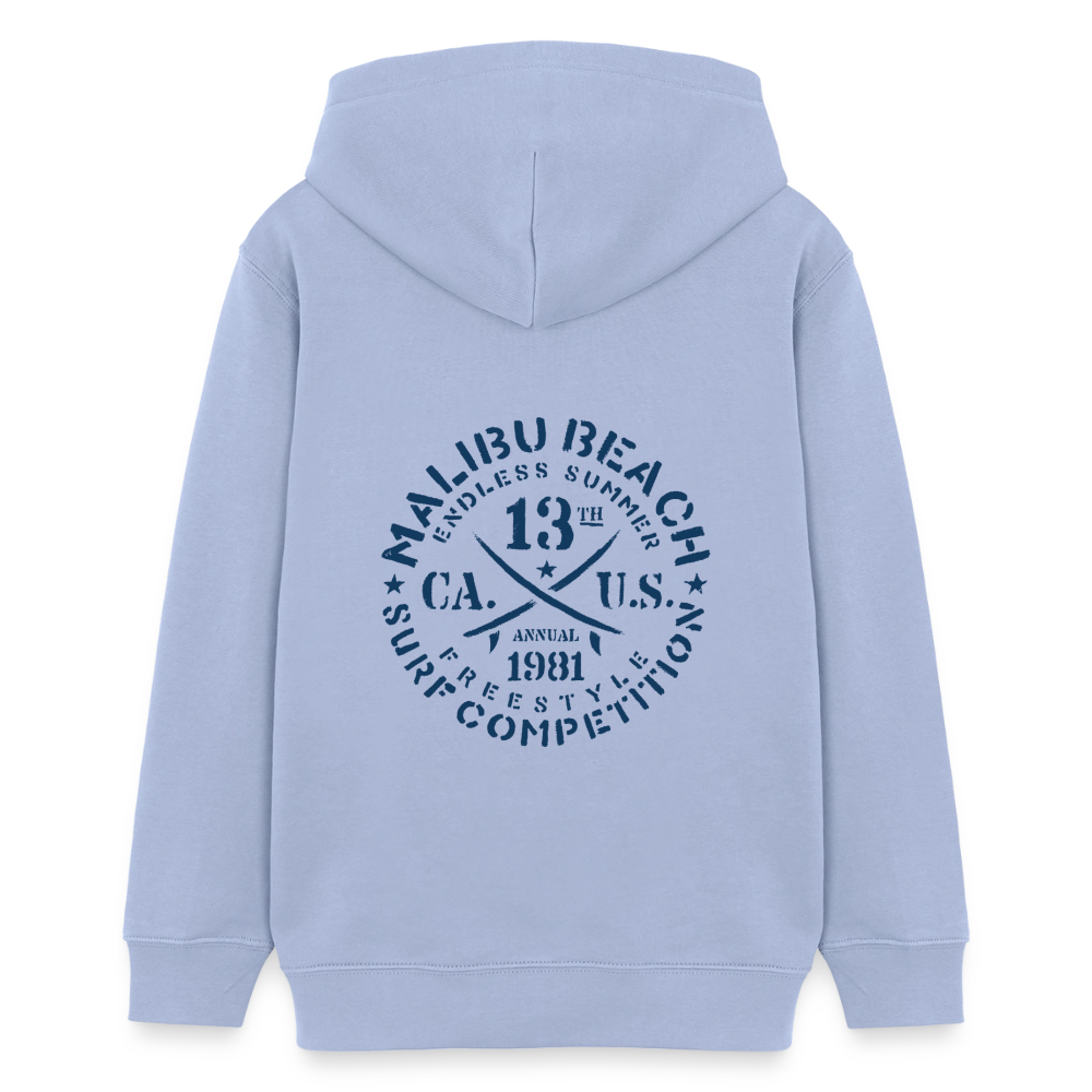 Sudadera Infantil Premium con Capucha CALIFORNIA - sky