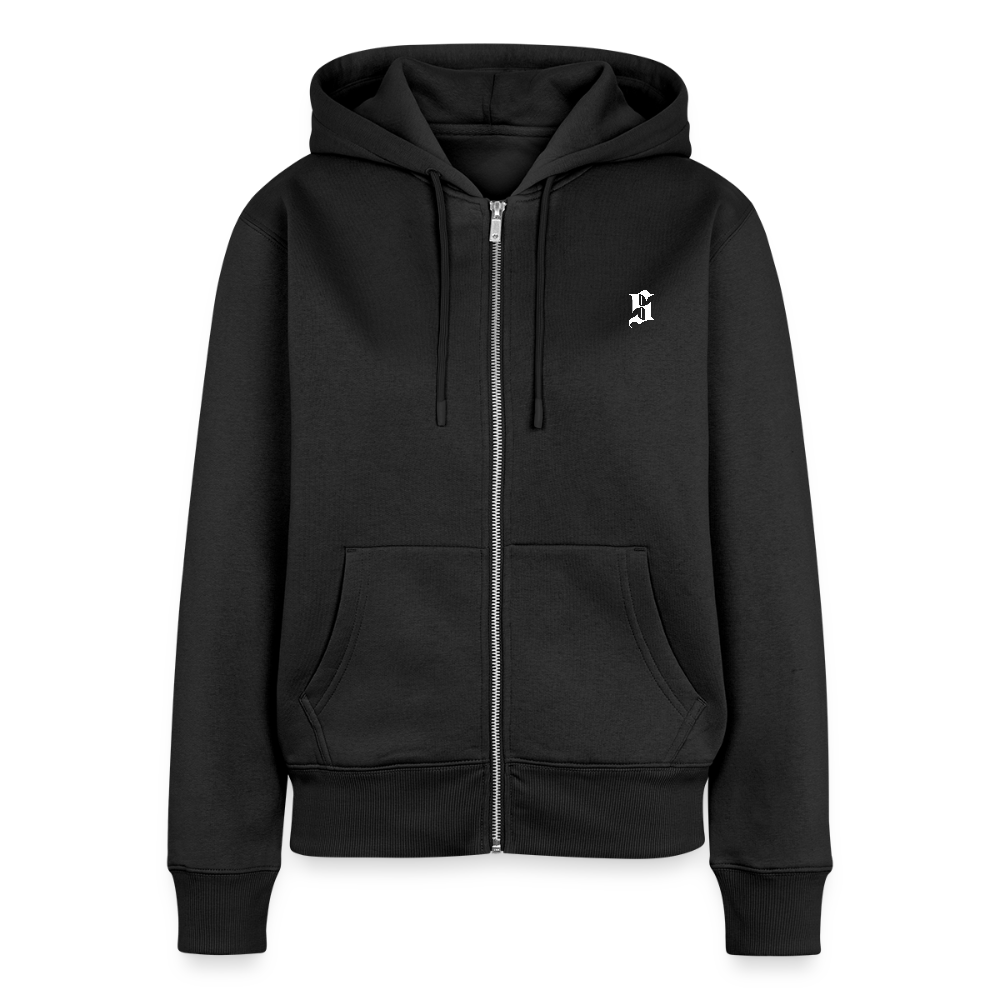 Women's Premium Hooded Jacket - black