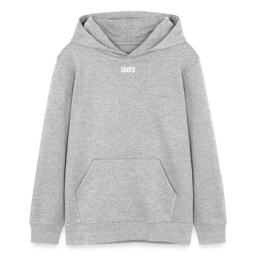 Sudadera Infantil Premium con Capucha SURF - heather grey
