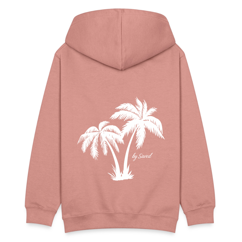 Kids Hoodie - dusky rose