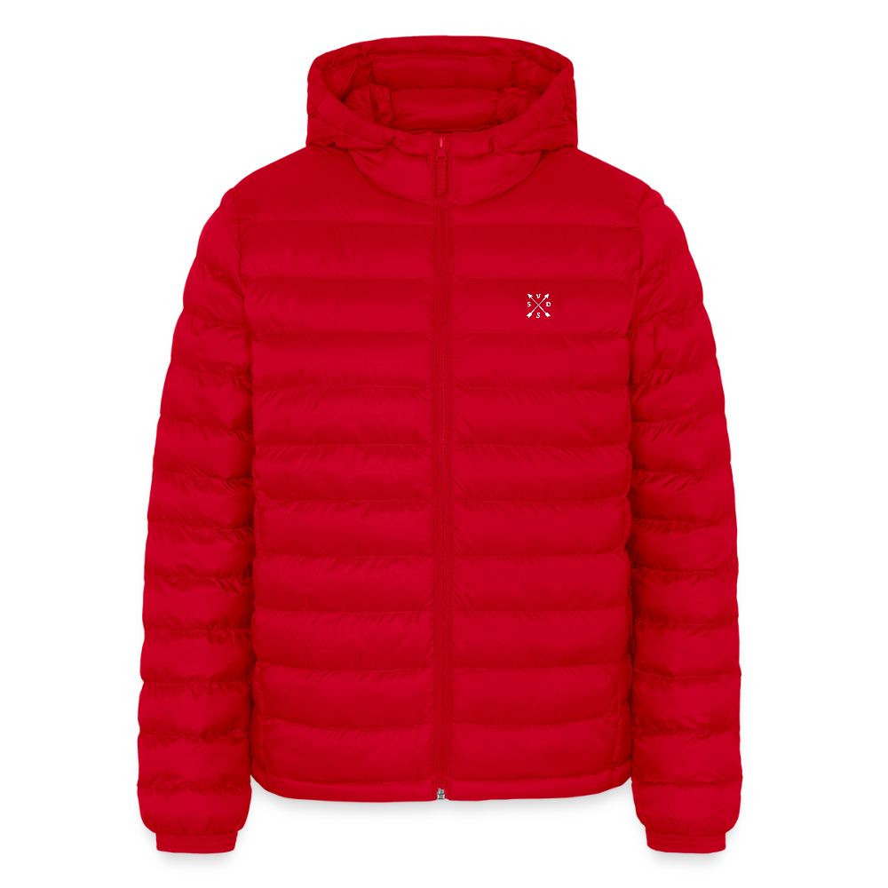 LIGHTWEIGHT Men's Puffer Winter Jacket Stanley/Stella - red