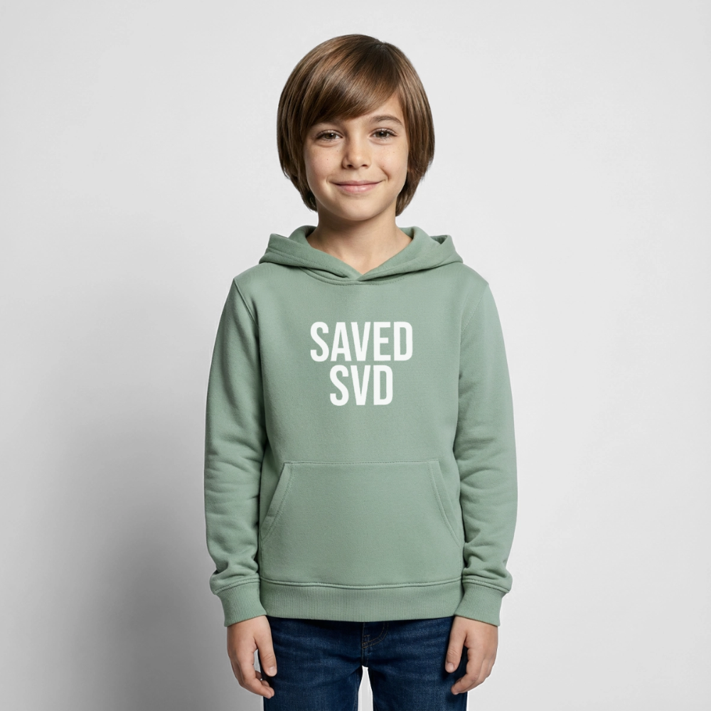 Kids Hoodie - steel green