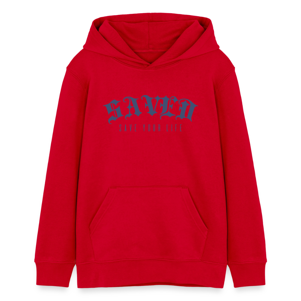 Sudadera Infantil Premium con Capucha LAGUNA BEACH - red