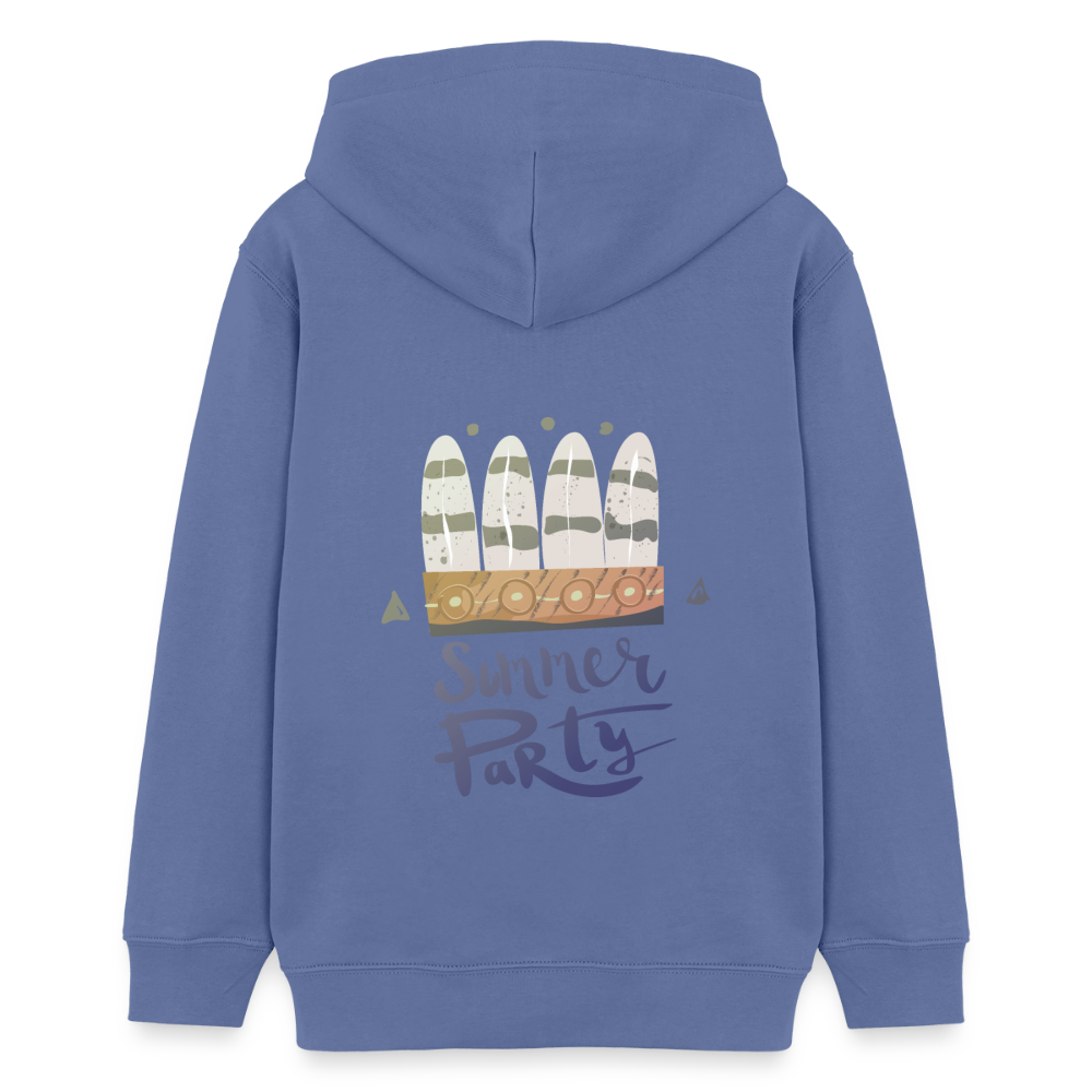 Sudadera Infantil Premium con Capucha CALIFORNIA - bright blue