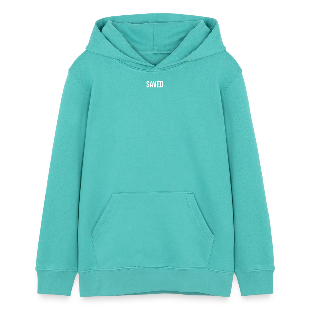 Sudadera Infantil Premium con Capucha SURF - pool blue