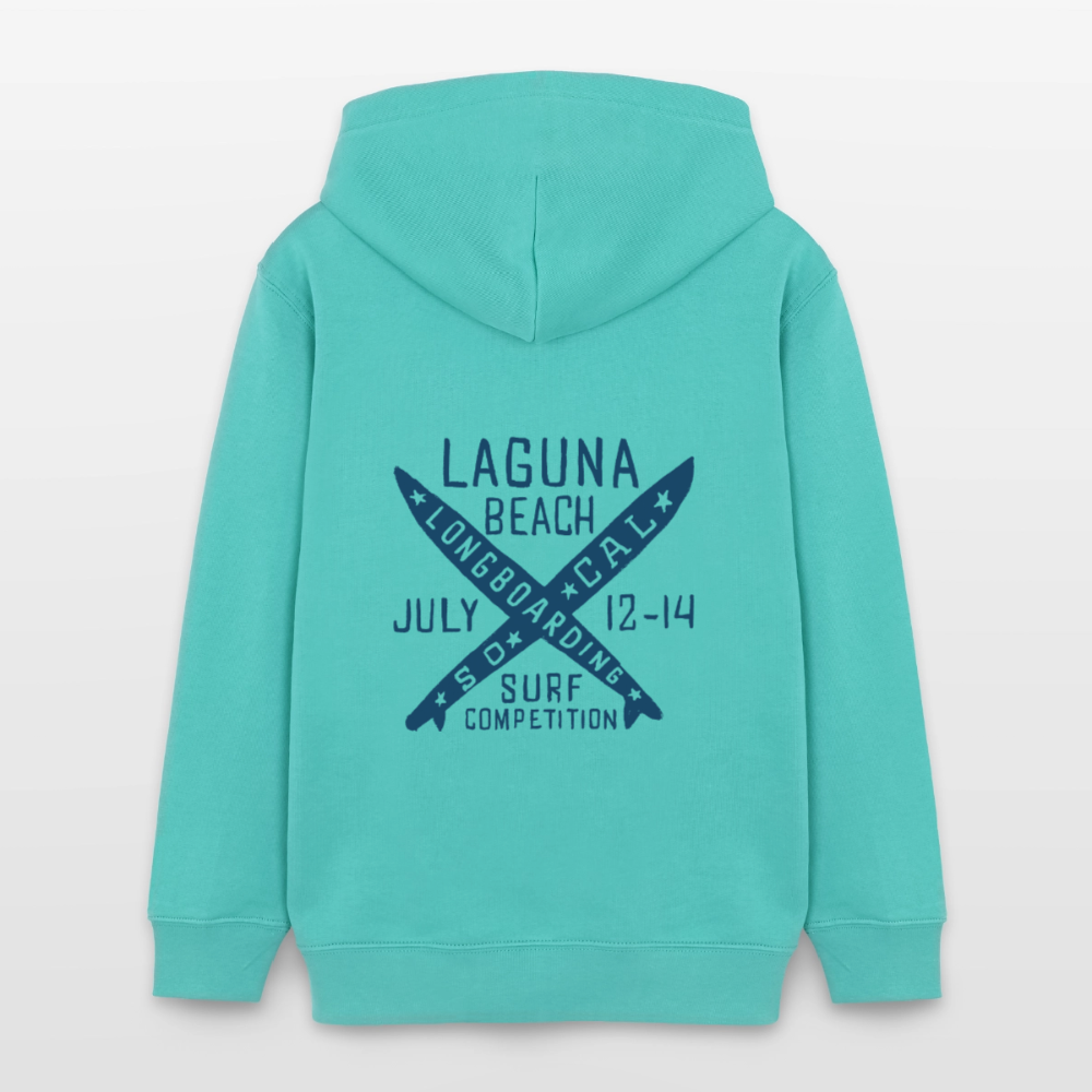 Sudadera Infantil Premium con Capucha LAGUNA BEACH - pool blue