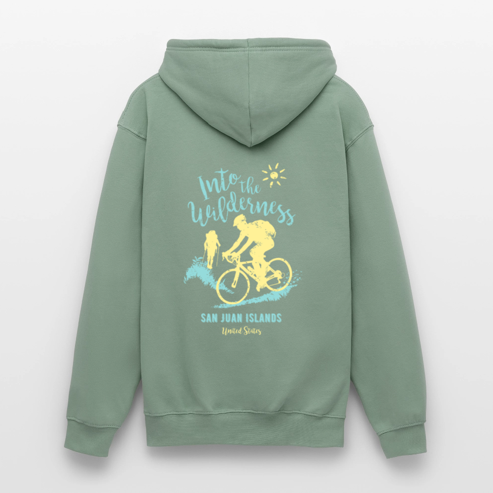 Unisex Hoodie - steel green