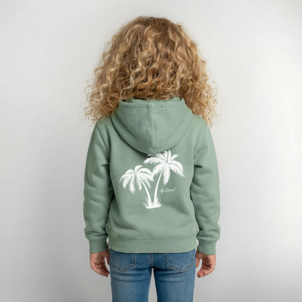 Kids Hoodie - steel green