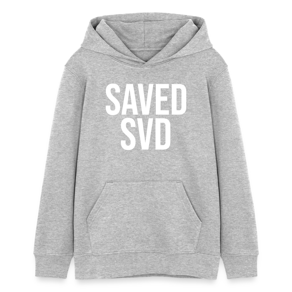 Sudadera Infantil Premium con Capucha CALIFORNIA - heather grey